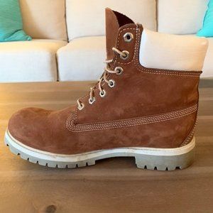 Timberland Boots - Brown/White